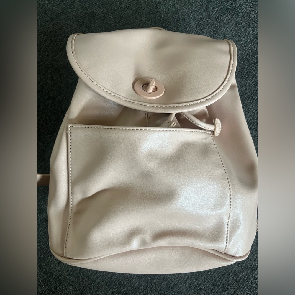 Urban Outfitters Faux leather Drawstring Backpack